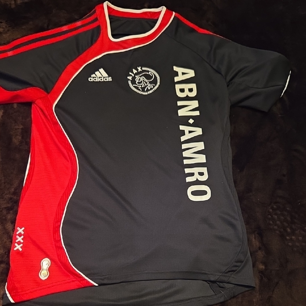 Ajax Adidas Soccer Jersey, Small